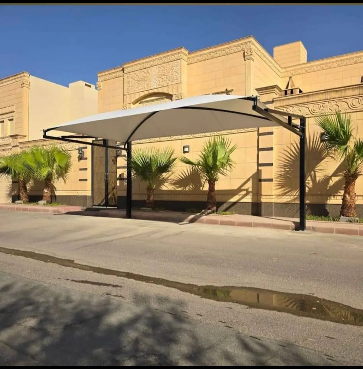 تركيب مظلات سيارات الرياض | سبارات ألومنيوم ثابتة 2026